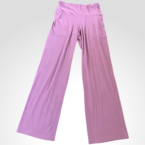 Lululemon Align High-Rise Wide-Leg Pant 31" Velvet Dust Size 6 - Picture 5 of 6